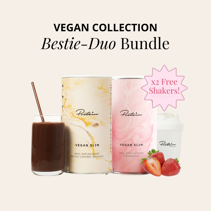 Vegan Bestie Duo, + 2 Jars + 2 Free Shakers