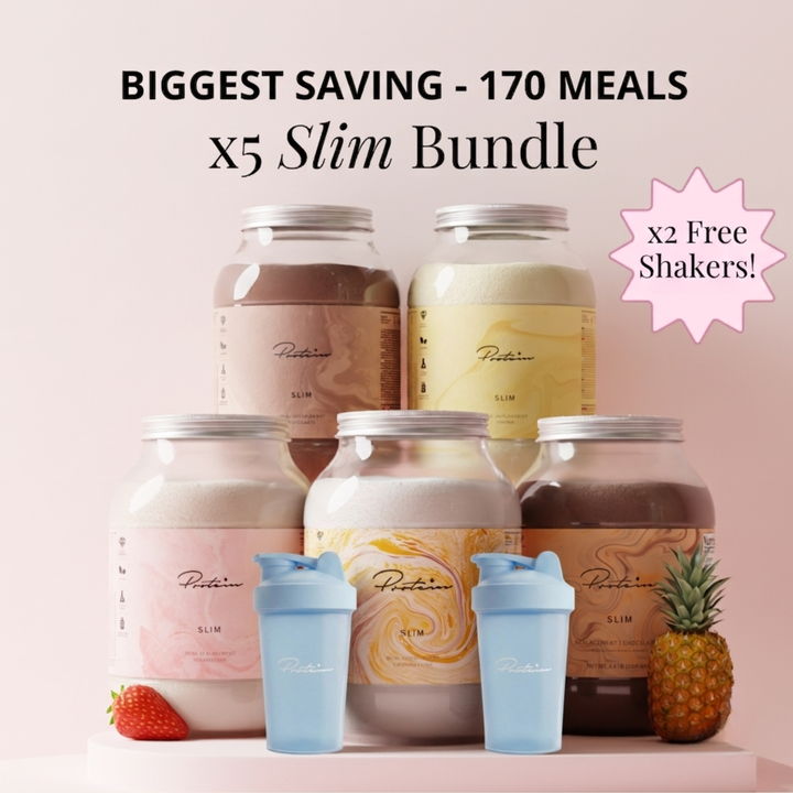 5x Slim Bundle + 2 Free Shakers, 170 Meals