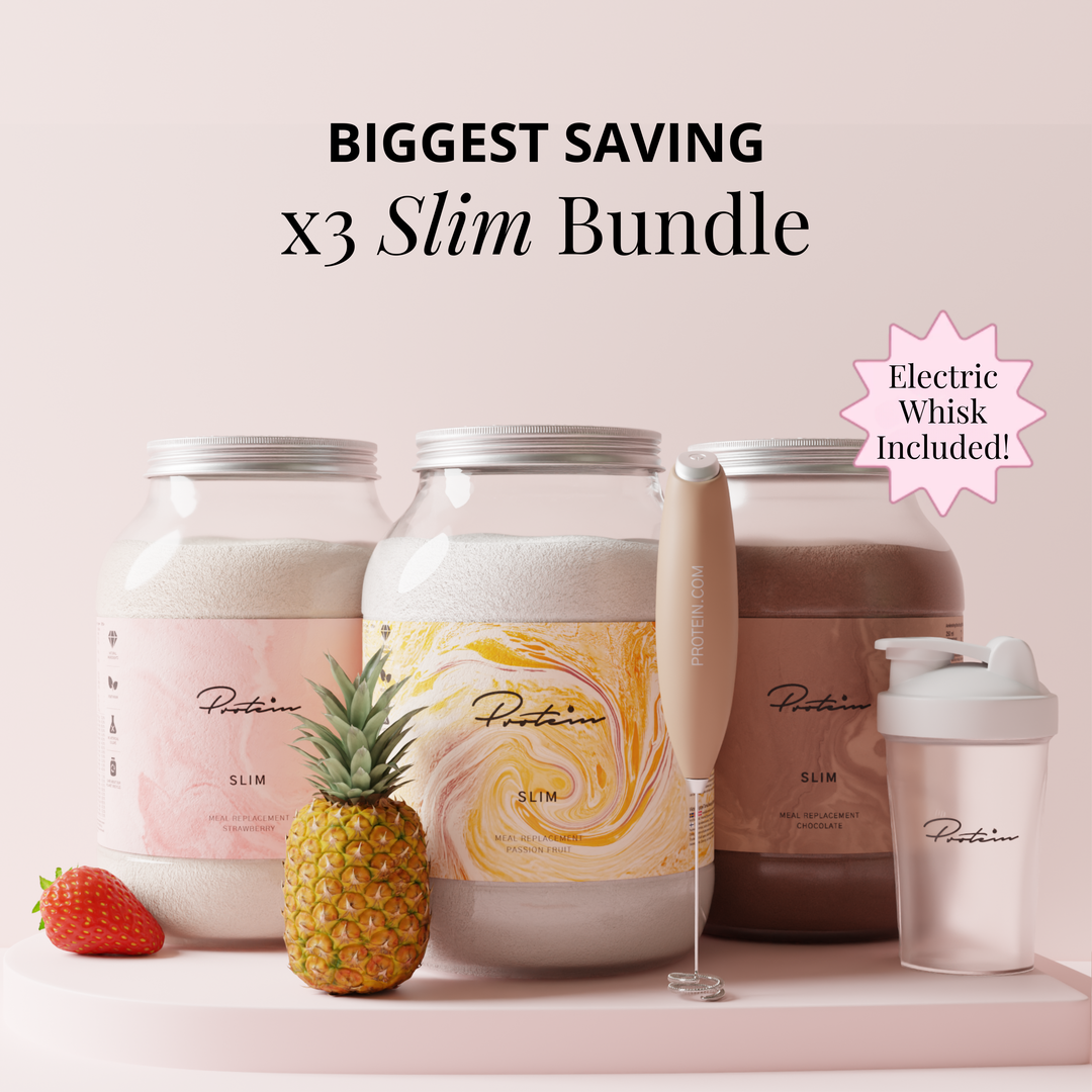 3x Slim Bundle + Free Shaker + Free Mini Whisk, 102 Meals