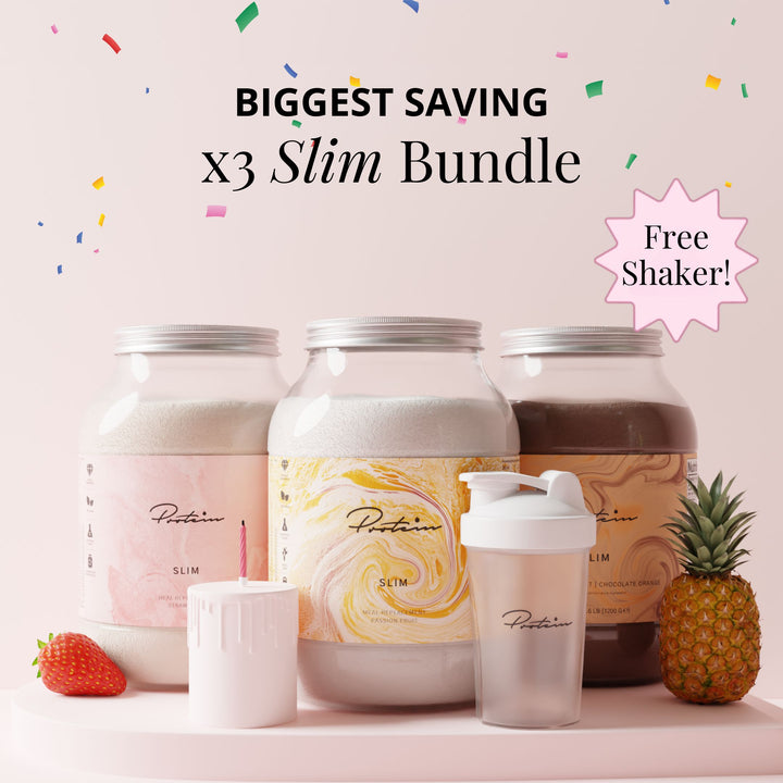 3x Slim Bundle + Free Shaker, 102 Meals