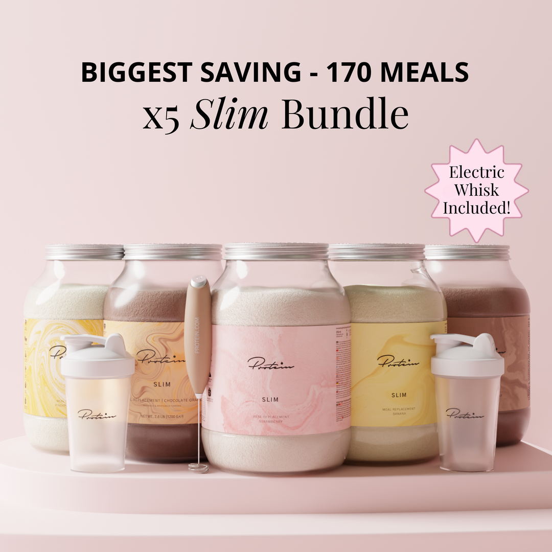 5x Slim Bundle + 2 Free Shakers + Free Mini Whisk, 170 Meals