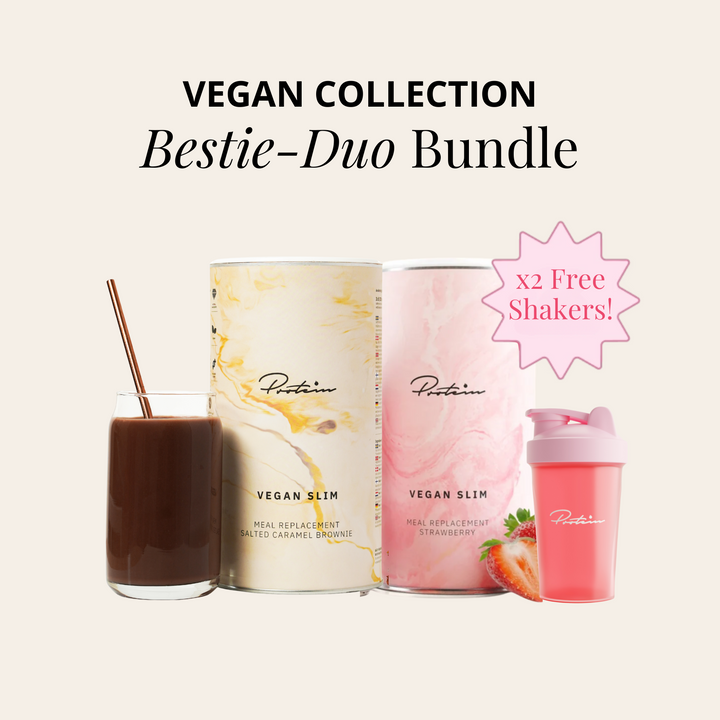Vegan Bestie Duo, + 2 Jars + 2 Free Shakers
