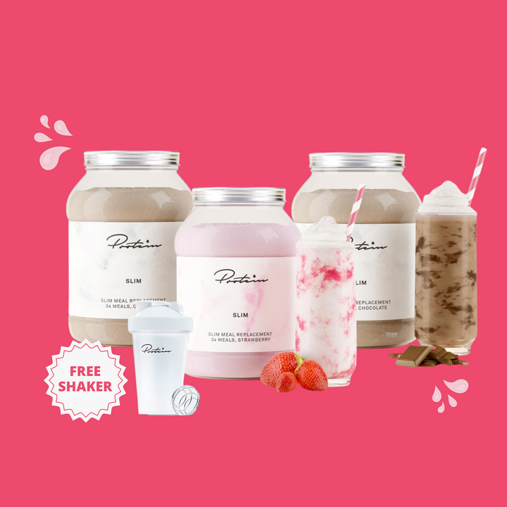 3x Slim Bundle + Free Shaker, 102 Meals