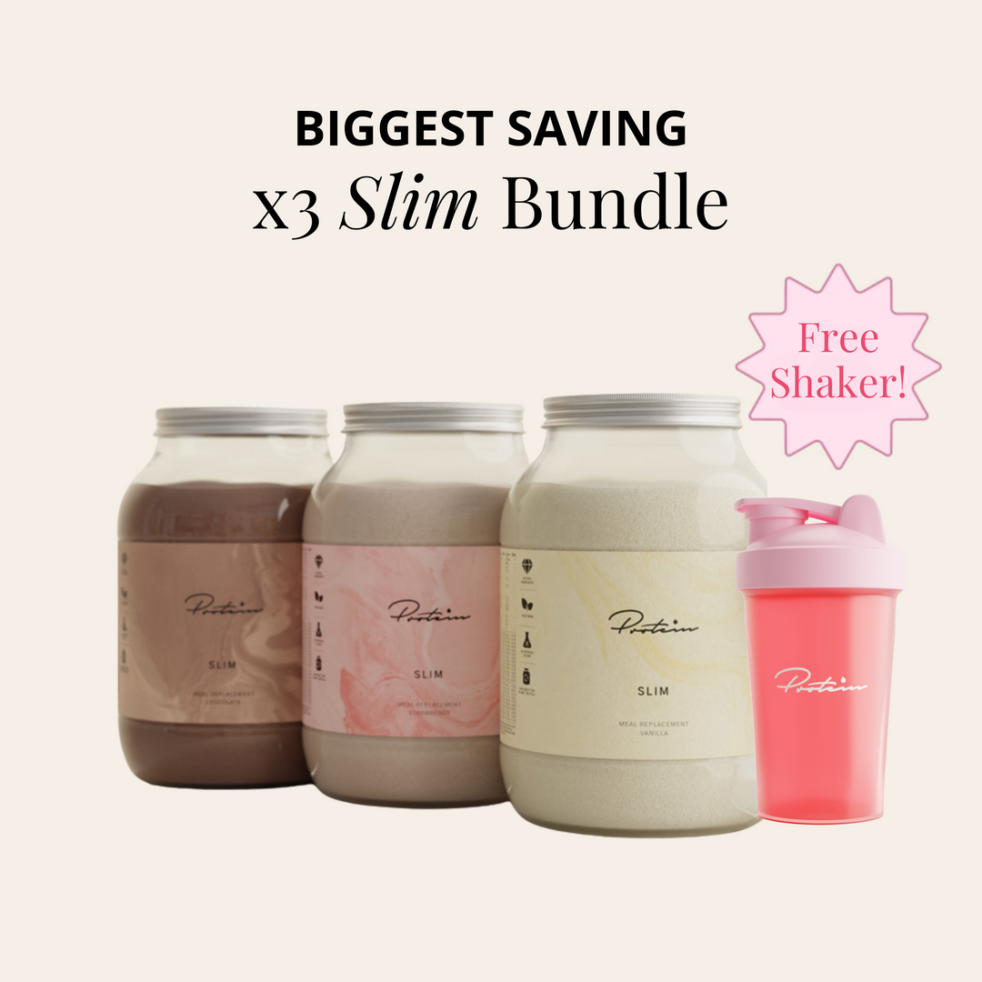 3x Slim Bundle + Free Shaker, 102 Meals