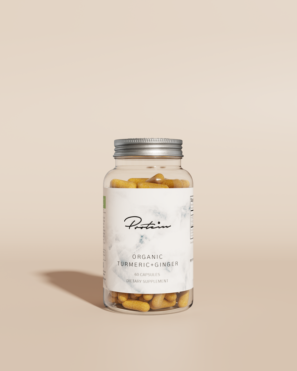 Organic Turmeric + Ginger | 60 Capsules